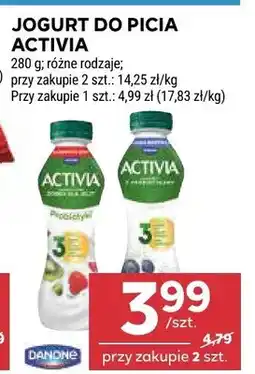 Stokrotka Jogurt do picia activia różne rodzaje oferta