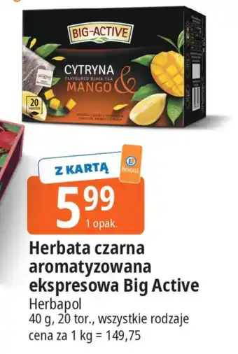 E.Leclerc Herbata Big-Active oferta