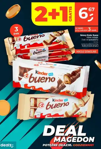 Dealz Batony Kinder oferta