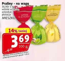 Prim Market Praliny - na wagę wiśnie w likierze, adwokat, pistacja oferta