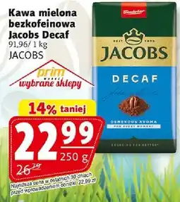 Prim Market Kawa mielona bezkofeinowa Jacobs Decaf oferta