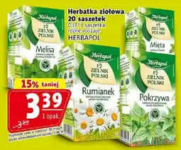 Prim Market Herbatka ziołowa Herbapol 20 saszetek różne rodzaje oferta