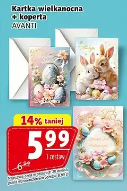 Prim Market Karta wielkanocna + koperta oferta