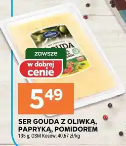 Stokrotka Ser Gouda z oliwką, papryką, pomidorem oferta
