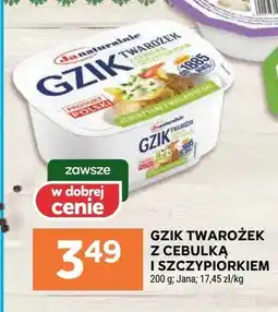 Stokrotka Gzik twarożek z cebulką i szczypiorkiem oferta