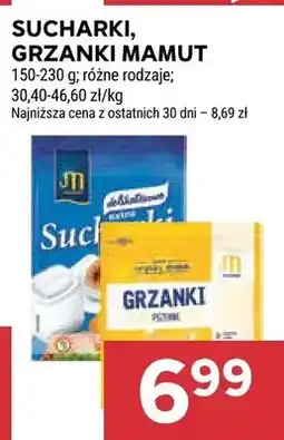Stokrotka Sucharki, grzanki mamut oferta