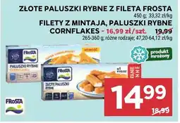 Stokrotka Filety z mintaja, paluszki rybne cornflakes oferta