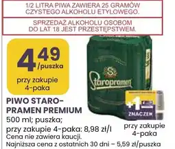 Stokrotka Piwo Staro-Pramen Premium oferta