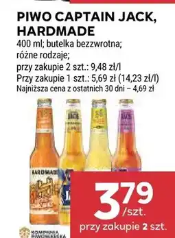 Stokrotka Piwo Captain Jack, Harboe oferta