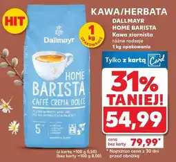 Kaufland Kawa ziarnista Home Barista różne rodzaje oferta