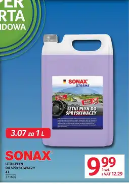 Selgros Płyn do spryskiwaczy Sonax oferta