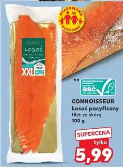 Kaufland Łosoś pacyficzny filet ze skórą oferta