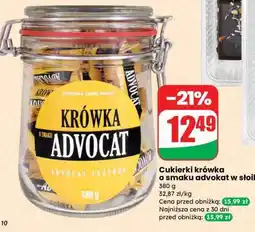 Dino Cukierki krówka o smaku adwokat w słoiku oferta