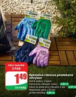 Dino Rękawice robocze powlekane nitrylem oferta