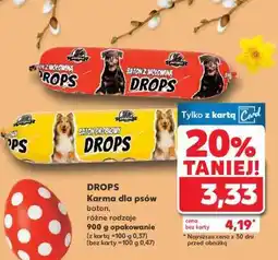 Kaufland DROPS Karma dla psów oferta