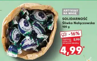Kaufland SOLIDARNOŚĆ Śliwka Nałęczowska 100 g oferta