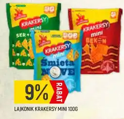 Delikatesy Piotruś Pan Lajkonik Krakersy Mini oferta
