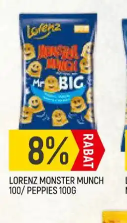 Delikatesy Piotruś Pan Lorenz Monster Munch oferta