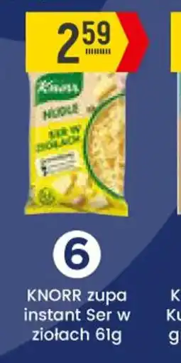 Delikatesy Piotruś Pan Knorr zupa instant Ser w ziołach oferta