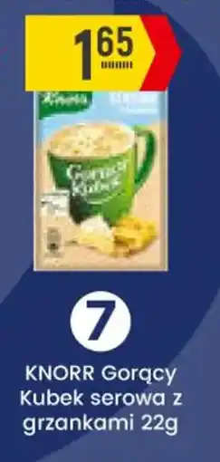 Delikatesy Piotruś Pan Knorr Gorący Kubek serowa oferta