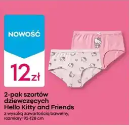 Pepco 2-pak szortów dziewczęcych Hello Kitty and Friends oferta