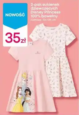 Pepco 2-pak sukienek dziewczęcych Disney Princess oferta