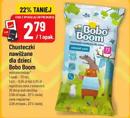 Polomarket Chusteczki nawilżane dla dzieci Bobo Boom oferta
