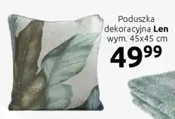 Black Red White Poduszka dekoracyjna Len oferta