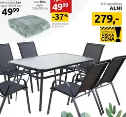 Black Red White Stół ogrodowy ALNI oferta
