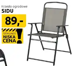 Black Red White Krzesło ogrodowe SIDU oferta