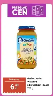 Biedronka Obiadek Warzywa z kurczakiem i kaszą Junior oferta