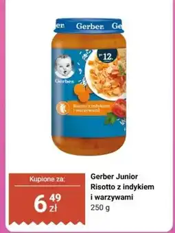 Biedronka Obiadek Risotto z indykiem i warzywami Junior oferta