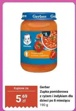 Biedronka Zupka pomidorowa z ryżem i indykiem dla dzieci po 8 miesiącu oferta