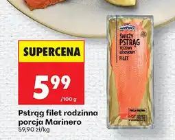 Biedronka Pstrąg filet rodzinna porcja oferta