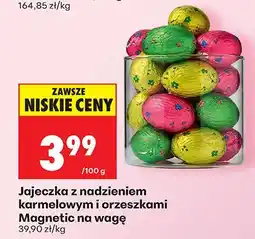Biedronka Jajeczka z nadzieniem karmelowym i orzeszkami Magnetic na wagę oferta
