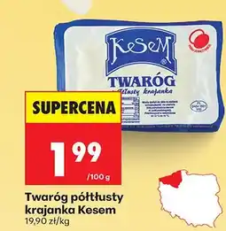 Biedronka Twaróg półtłusty krajanka oferta