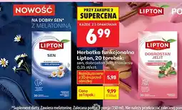 Biedronka Herbatka funkcjonalna sen, dobrostan jelit, trawienie oferta