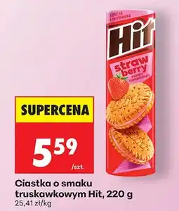 Biedronka Ciastka o smaku truskawkowym oferta
