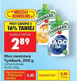 Biedronka Mus owocowy różne rodzaje oferta