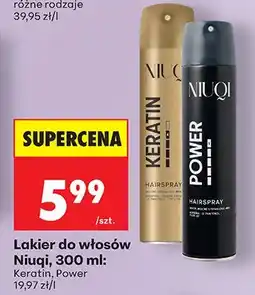 Biedronka Lakier do włosów Keratin oferta