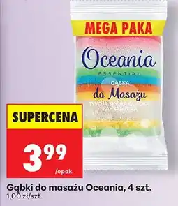 Biedronka Gąbki do masażu MEGA PAKA oferta