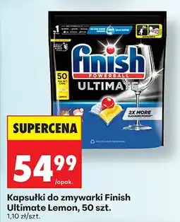 Biedronka Kapsułki do zmywarki Ultimate Lemon oferta
