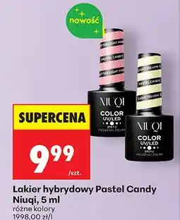Biedronka Lakier hybrydowy Pastel Candy różne kolory oferta
