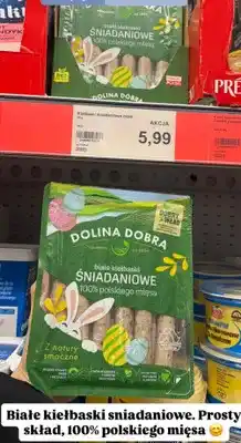 ALDI Białe kiełbaski śniadaniowe oferta