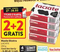 Intermarche Masło Ekstra ŁACIATE oferta