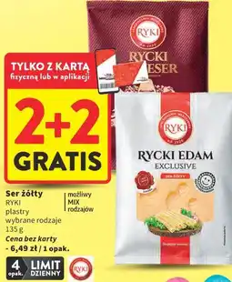 Intermarche Ser żółty RYKI plastry oferta
