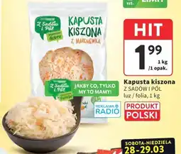 Intermarche Kapusta kiszona Z SADÓW I PÓL oferta