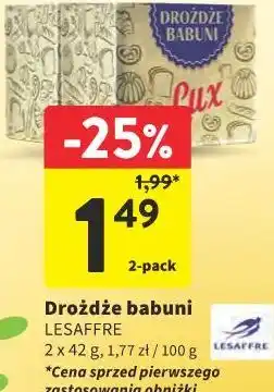 Intermarche Drożdże babuni LESAFFRE oferta