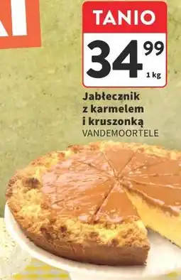 Intermarche Jabłecznik z karmelem i kruszonką VANDEMOORTELE oferta