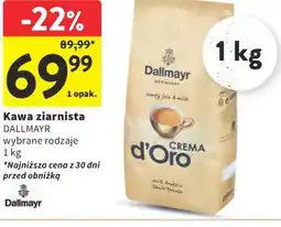 Intermarche Kawa ziarnista DALLMAYR wybrane rodzaje oferta